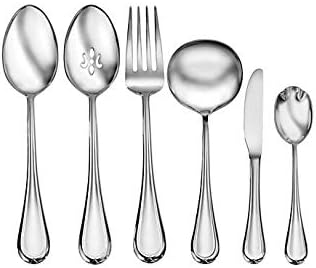 Oneida Clariat 6 Piece Serving Set 18/10 Stainless Steel