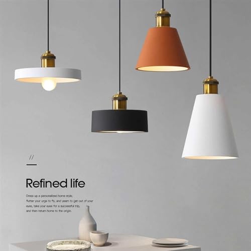 Plafonnier moderne et lampe suspendue industrielle rétro réglable noire - 2