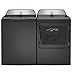 GE Profile PTW605BR 28 Inch Wide 4.9 Cu. Ft. Top Loading Washer with Smarter Wash Technology - Diamond Gray