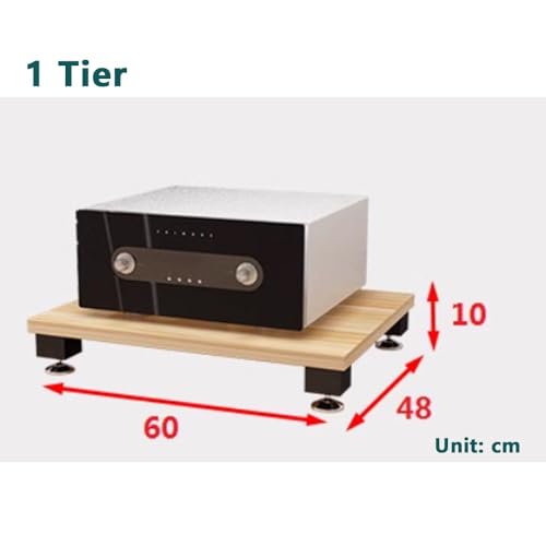 Support de rangement ouvert robuste pour composant vidéo et audio - 7