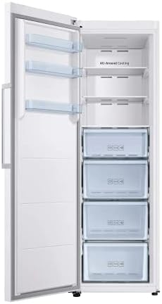 Samsung RZ32M7125WW/EU Freestanding Tall Freezer, Frost Free, 323L capacity, 60cm wide, White