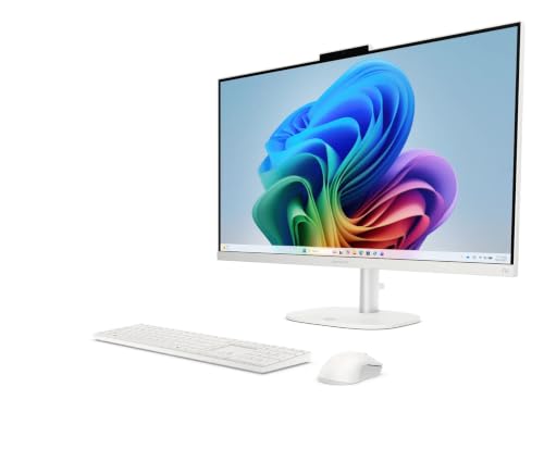 Image of HP OmniStudio 27 All-in-One Copilot+ PC, 27 inch FHD Touchscreen, Ultra 5 225, 16GB RAM, 1TB SSD, Intel Graphics Upgraded Computer, Wi-Fi 7, Wireless Keyboard & Mouse, Windows 11 Home
