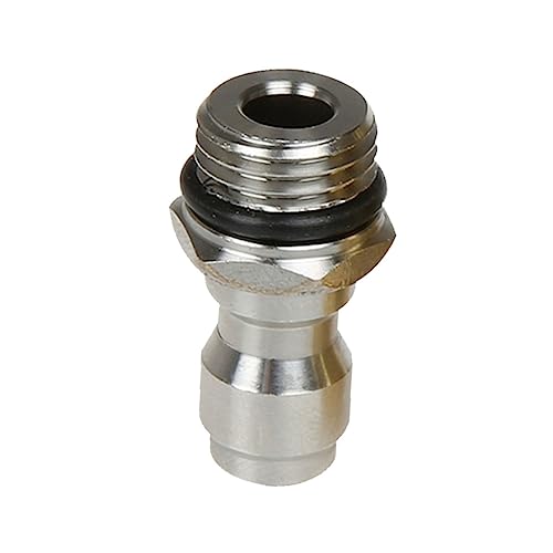 WOONEKY Adaptador Acoplamiento Rápido Acero Inoxidable Macho para Conexión Mangueras y Agua Compatible con Equipos de Alta Presión y Limpieza Exterior