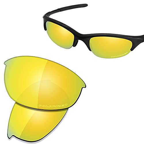 Image of SAUCER Premium Replacement Lenses & Rubber Kits for Oakley Half Jacket | Half Jacket Low Bridge Fit | UV400 Protection