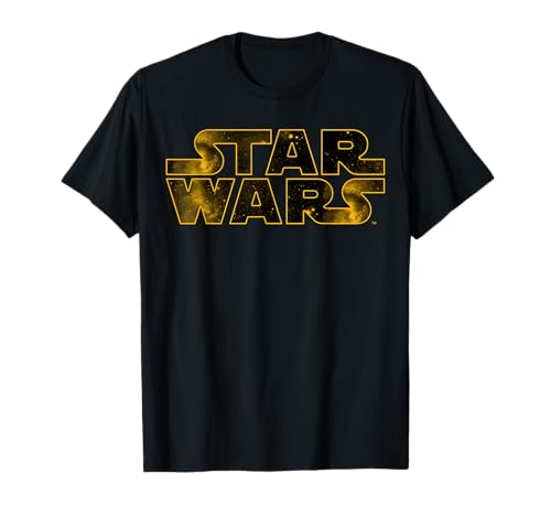 T-shirt Star Wars Golden Galaxy, le cadeau parfait pour fan