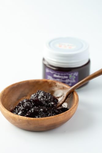 村山製油 株式会社 贅沢な国産ブルーベリージャム (100g×6個・計600g) [入金確認後、1ヶ月以内に発送予定]