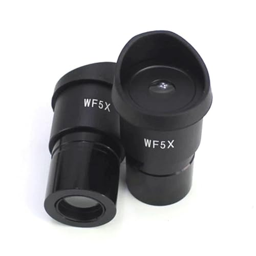 顕微鏡観察 1ペア WF5X 10X 15X 20X 実体顕微鏡接眼レンズ 特殊広角接眼レンズ 取り付けサイズ 30mm(WF5X-20mm)