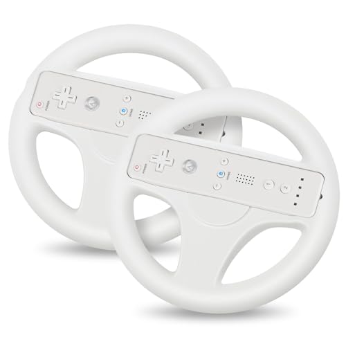 GLCONN Steering Wheel for Wii Remote Controller...