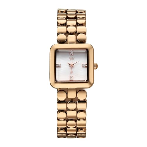 Image of Fastrack Vyb 6.0 Iconiquē Quartz White Mother of Pearl Shaped Dial Women's Watch | Stainless Steel Strap Material | Watches for Women Analog | Girl's Analog Watches - FV60083WM02