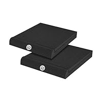 Infitronic - INSMA2633-2er-Pack Absorberplatte Isolationspads für Studio Monitor schwarz (265x330mm)