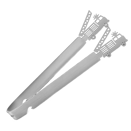 Pinzas para parrilla – Pinzas de cocina de 29 Cm, Pinzas para barbacoa de acero inoxidable, accesorios para hombres, padre, abuelo, casa, cocina, interior, exterior, barbacoa, camping