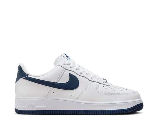 Nike Air Force 1 '07 Herrenschuhe, weiß, FJ4146-104, weiß blau, 39 EU