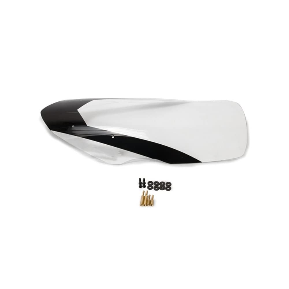 MotoPare-Brise Yamaha N-Max 125/155 2016-2018 Pare-Brise déflecteur Pare-Vent déflecteur Pare-Brise-Glace ABS Blanc