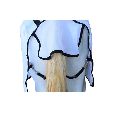Image of 84 inch Horse Mesh Light Weight Summer Sheet Spring Airflow White 73408B