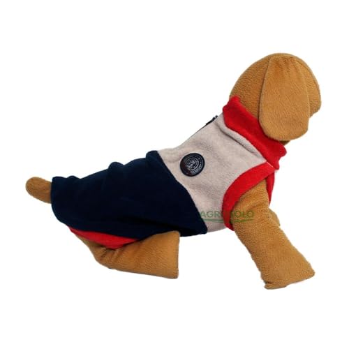 Pickorruchos Roupa Jacquard Tricolor Náutico Para Cães - Tamanho 04