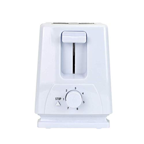 Multifunktionaler Brotbackautomat Toaster 2-Scheiben-Warmhalterost aus gebürstetem Edelstahl für Frühstücksbrottoaster Auftauen Aufwärmen