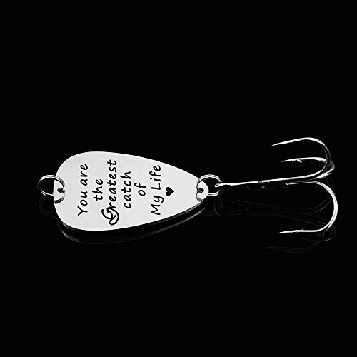 Fishing Hook Lure Gift You are The Greatest Catch of My Life Love Fishing Fisherman Gift - Thumbnail 3