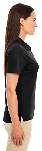 Core 365 Pinnacle Ladies Performance Short Sleeve Polo Shirt. 78181 - Large - Black4