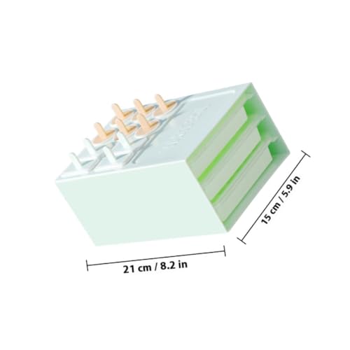 Set de Moldes para Paletas y Cubitera Garneck Verde Claro miniatura 2