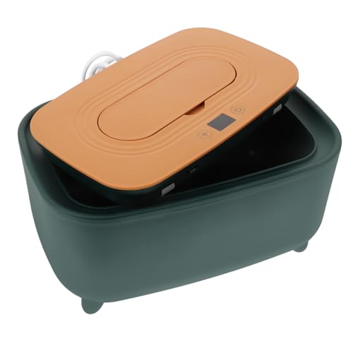 PRETYZOOM Baby Wet Tissue Warmer Baby Wipe Warmer Portable Wipes Dispenser Travel Size Newborn Home Car Power Source