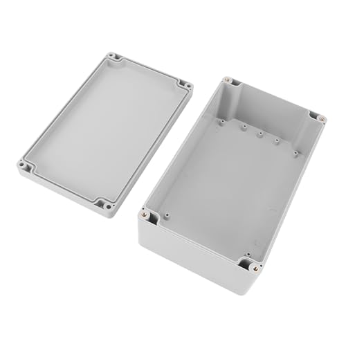 IP65 Waterproof Electrical Enclosure Box, Plastic Junction Box for Indoor Outdoor Use Weatherproof Dust Water Resistant Wiring Connection Terminal (200 * 120 * 75mm)