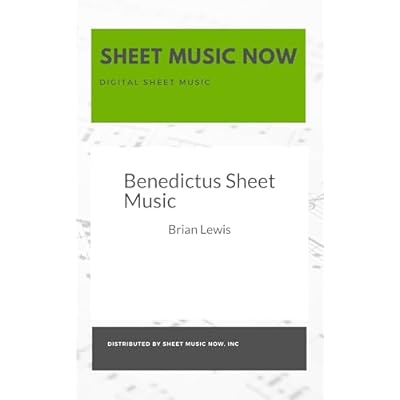 Benedictus Sheet Music