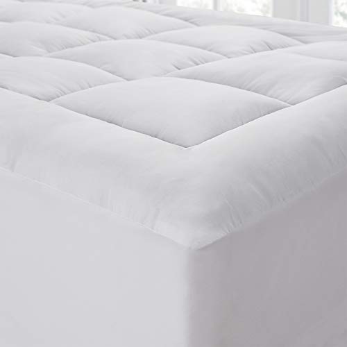 The Mega-Thick Mattress Pad Topper Pillow-Top - Queen