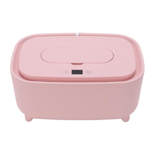 Chauffe-lingettes bébé à contrôle intelligent de la température rose