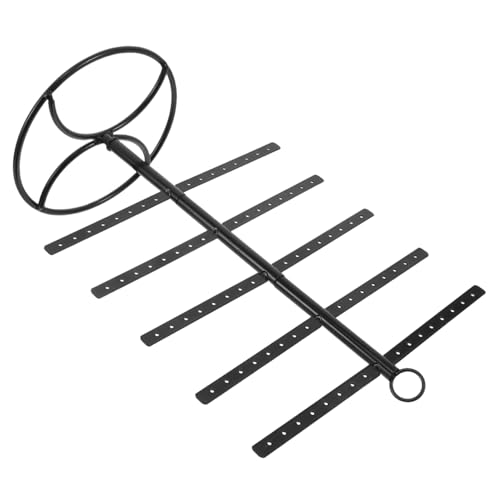 Healeved Supporto Portaorecchini Multistrato in Metallo Organizer T-shaped per Casa e Negozio Espositore per Orecchini e Accessori