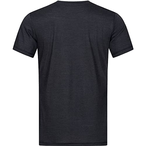 Super.natural T-Shirt, Jet Black Melange/Vapor