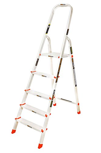 Eurostar 105 Aluminium 4 Step with Platform Ladder (Silver) (B00KWGGJ9S) Amazon Price History, Amazon Price Tracker