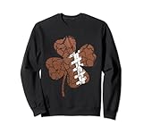 Photo Gallery football shamrock st patricks distressed clover sport fan felpa Photo Gallery football shamrock st patricks distressed clover sport fan felpa
