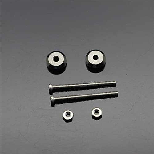 Replacement Part For Copper Colored Mass Damper Block Self-made Parts For MINI 4WD Copper Colored Mass Damper Block T008 2Sets/lot - (Color: Dark Grey)