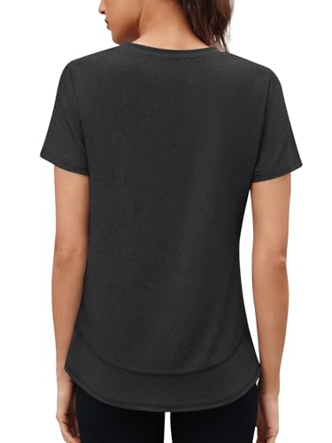 3rd hill Women's Short Sleeve Crewneck Workout Top (Various) - image 6