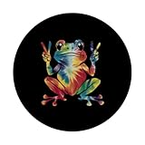 Zoom IMG-2 tie dye peace frog groovy Zoom IMG-2 tie dye peace frog groovy