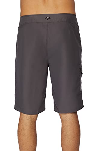 O'NEILL Men's 21 Inch Solid Boardshorts-Water Resistant Swim Trunks for Men with Quick Dry Stretch Fabric and Pockets3