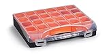 Small Parts Organizer Compartment Storage Box for Hardware, Screws Nuts and Bolts With 16 Removable Bins 10