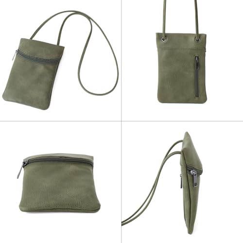 Image of Small Crossbody Women Cell Phone Purse Wallet Bag With Shoulder Strap