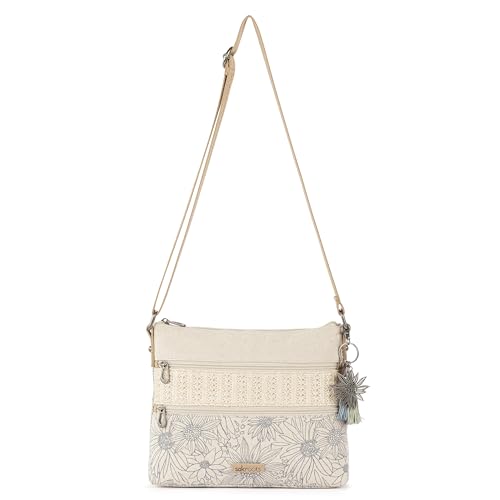 Image of The Sak Basic Crossbody Purse - Cross Body Handbag For Everyday & Travel - Zipper Closure & Adjustable Strap