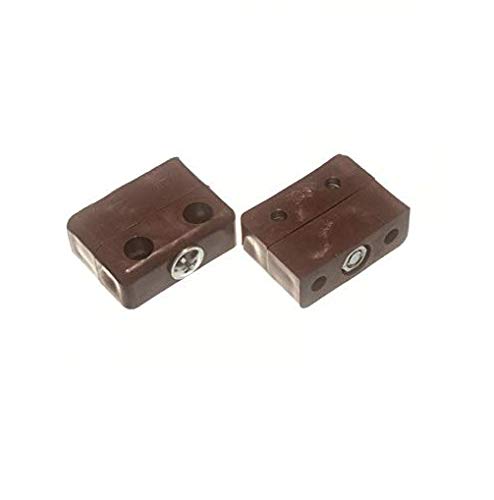 Merriway BH06490 (8 Pcs) Knockdown Fitting Brown - Pack of 8 Pieces