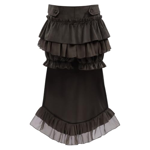 Jupe tutu gothique noire pour costume de vampire et soirées rétro