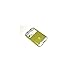 Umbra Bungee Wallet Business Card Case Aluminum Metalic Micro Card Holder Green