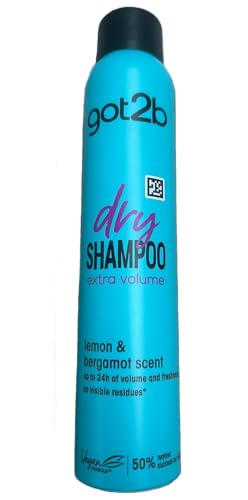Schwarzkopf got2b Champú seco extra volumen – Limón y bergamota – 200 ml