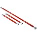 UMI Performance 201723-R GM F-Body Double Adjustable Panhard Bar & Lower Control Arm Kit - Red
