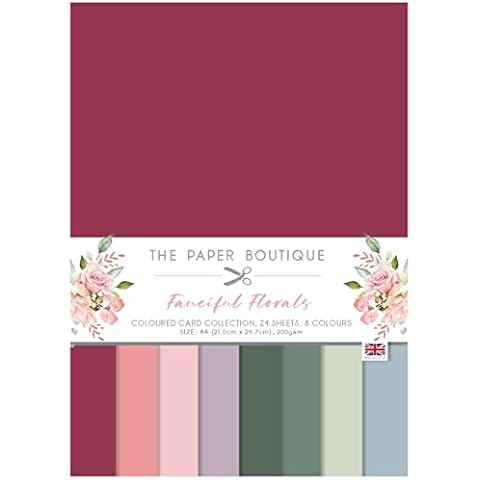 The Paper Boutique Fanciful Florals A4 Pad Cover