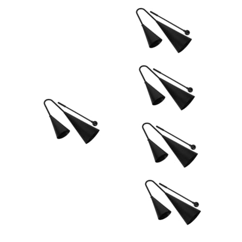 FUNOMOCYA 5 Sets Music Instrument Set Double Cowbell Agogo Bell Small Size for Boys and Girls