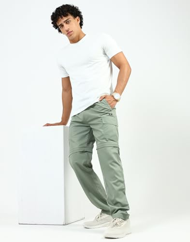 Image of Monte Carlo Men's Regular Fit Lower | Solid Pattern | Elastic Closure with Sports Lower for Men