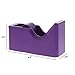 JAM PAPER Colorful Desk Tape Dispensers - Purple - Sold Individually