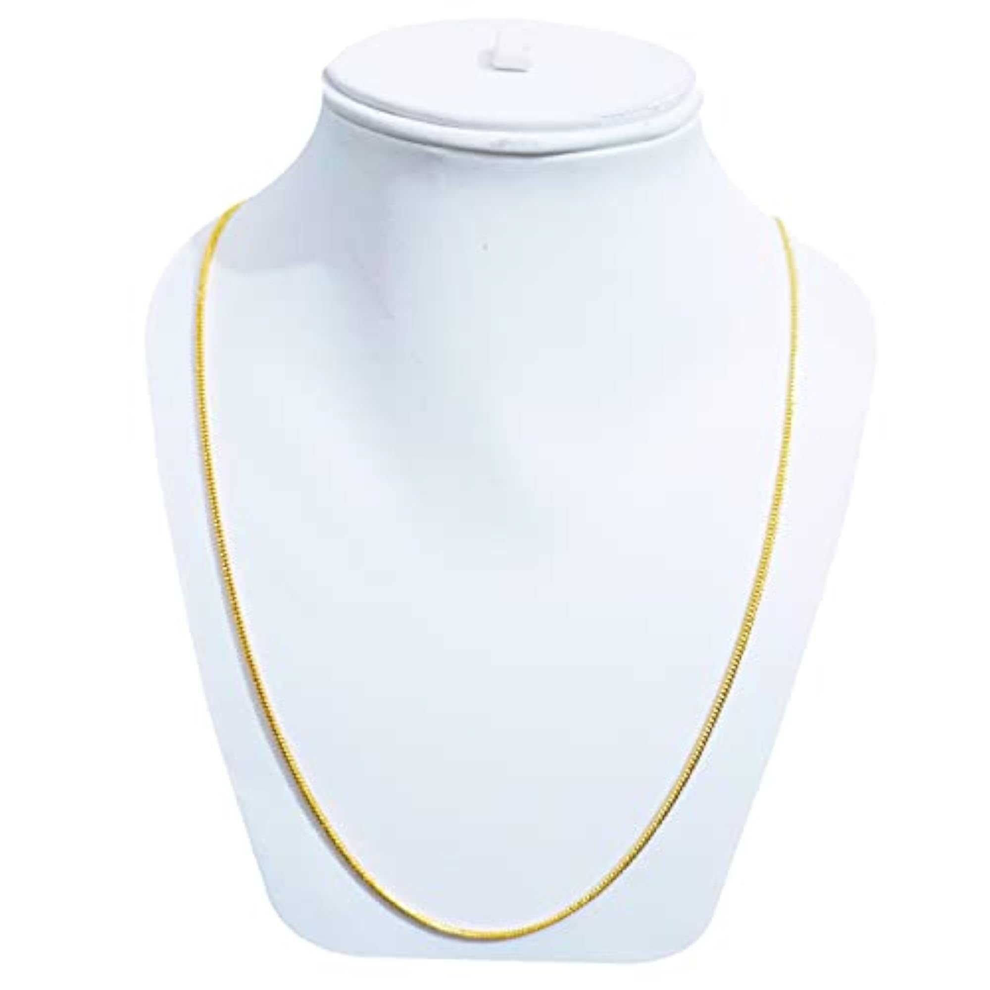 Gold Plated Thin Plain Chain for Women
