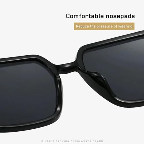 Sunglasses UV400 Protection | Oversized Frame Gradient Lens | for Women Men Outdoor Sports & Driving4